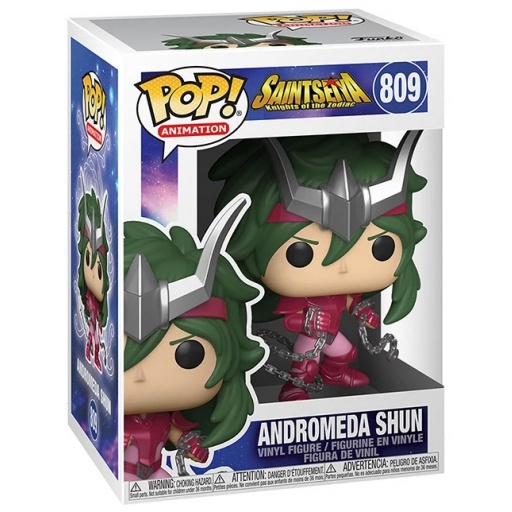 809 figurine funko pop saint seiya andromeda shun box